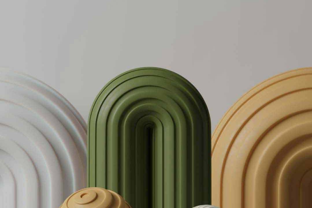 Abstract 3D composition.
